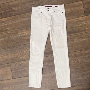 Banana Republic Limited Edition White Skinny Jeans, Size 26